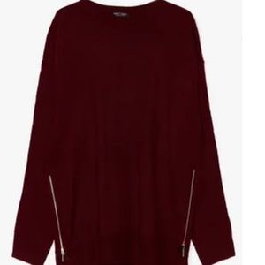 Burgundy Sweater